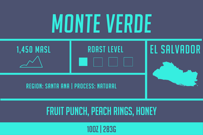 El Salvador Monte Verde - Third Wave Coffee